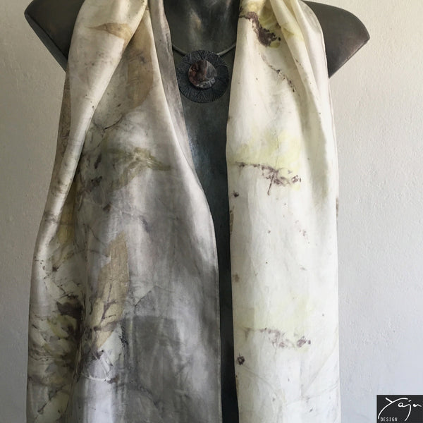'Nature Does Not Hurry' - Silk Scarf No.2