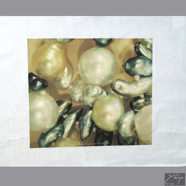 Broome Pearls - Tea towel No.4