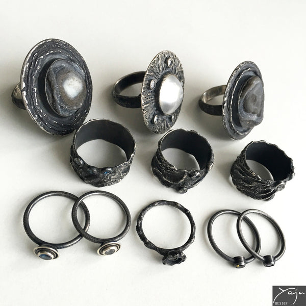 Silver & Zircon Ring No.10