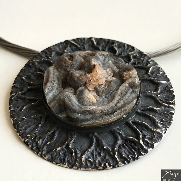 Silver & Chalcedony - Set No.1